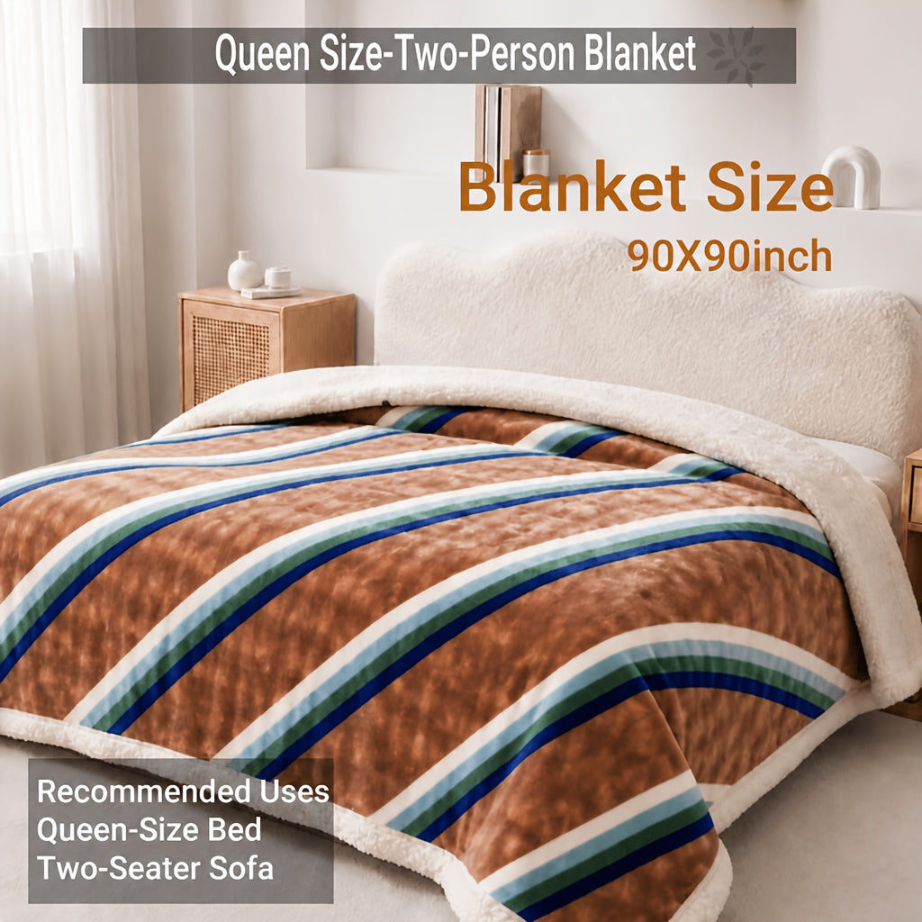 Heavyweight Bed Blanket, High Quality Luxury Fall Blankets, Machine Washable King Size Blanket, Gravity Blanket For Sofa Cover, Blanket For Sofa, Dormitory And Bedroom Cozy Bedding, Fall Room And Bedroom Decor, Halloween Gifts