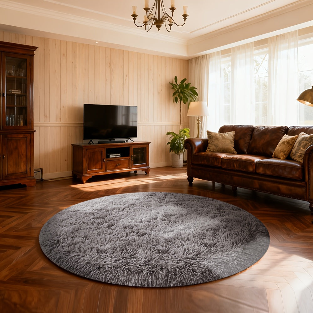 1pc Of Ultra Soft And Thick Fluffy Living Room Carpet, Non Slip, Soft, Comfortable, Fashionable, High-end, Available In Various Sizes And Colors. The Carpet Can Be Used for Bedroom, Dining Room, Living Room, And Office Decoration, Home Decoration