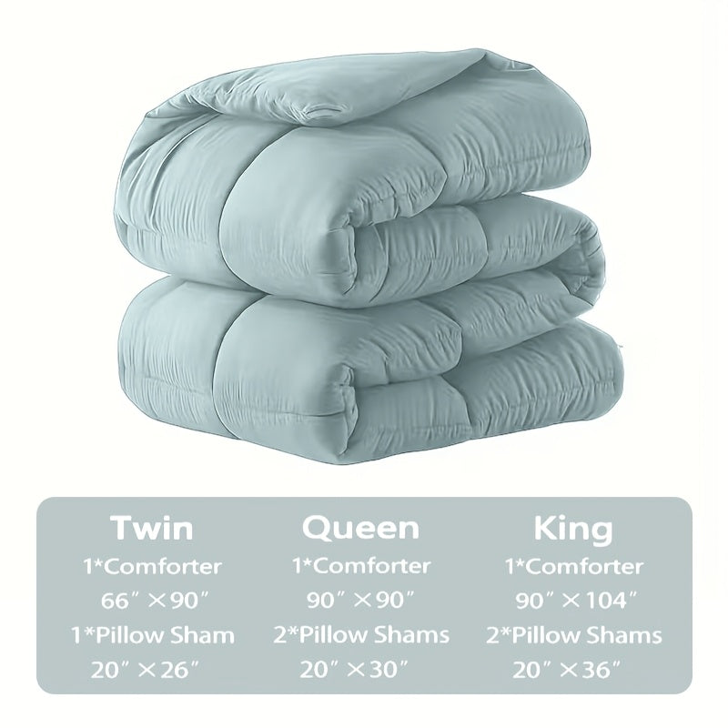 2/3pcs Summer Comforter-Double-Sided Tech Fabric, Large & Extra-Large Bed Bedding Sets, Lightweight Comforter-Soft Breathable For Hot Sleepers&Night Sweats-Elegant Bedroom For Couples & Solo Users, 1Comforter, 1/2Pillowcase, Random Color