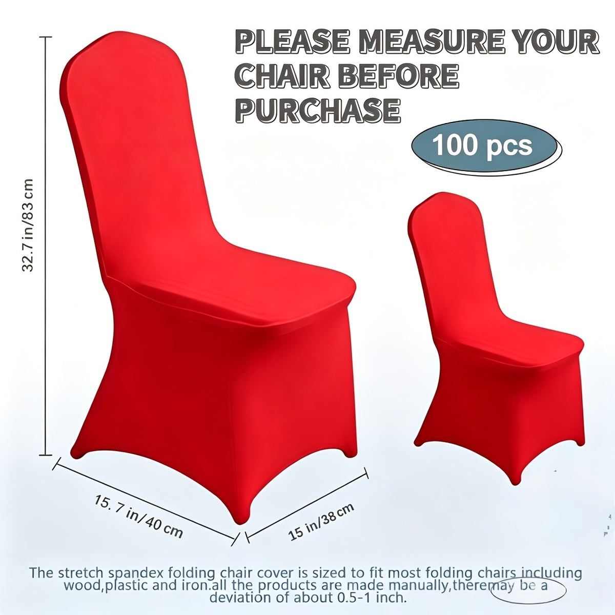 30/50/100/150pcs Elastic Spandex Banquet Chair Covers, Universal Stretch Fit Chair Protectors, Wedding Decorative Chair Covers, Suitable For Weddings, Holidays, Banquets, Parties, Celebrations, Business Meetings, Christmas