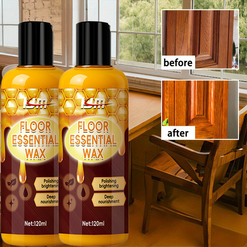 3pcs-Professional-grade Natural Beeswax Restoration And Care Cream for Wooden Objects, Suitable for Solid Wood Furniture, Floors, Countertops, Doors And Windows, Say Goodbye to Dull Scratches And Easily Restore to A Brand-new State. Lasting Fragrance