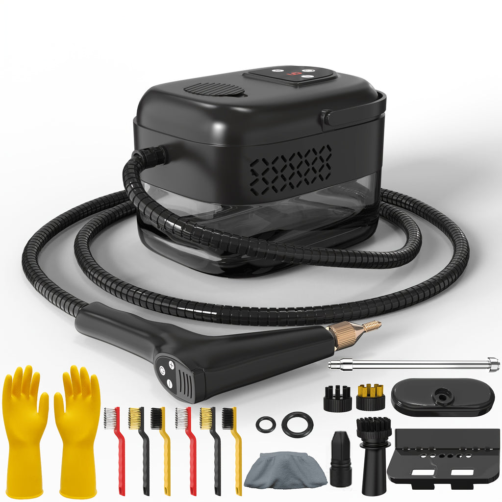 High Pressure Steam Cleaner, Household Steam Cleaner Handheld, Suitable For Kitchen Fume, Sofa, Small Air Conditioning, Washing Machine, 35pcs Accessory Set (without Steam Cleaner)