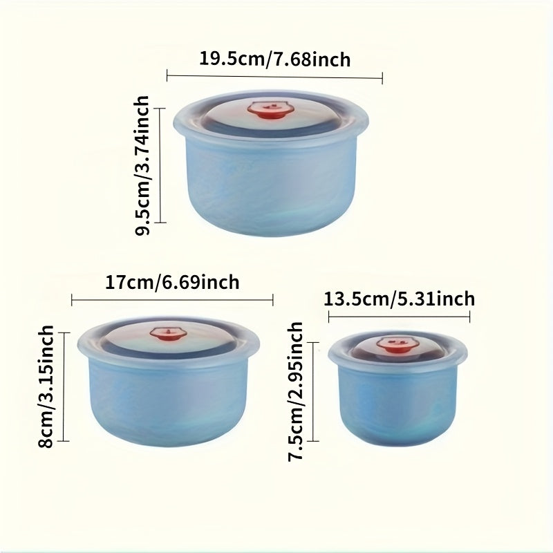 3/4pcs Large Capacity Plastic Refrigerator Storage Boxes - Keeps Fruit, Vegetable, Meat, Egg, Dumpling Fresh - Air-tight, Fresh-keeping, Easy-to-Clean, Stackable, Space-saving Kitchen Food Containers
