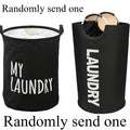 Laundry Basket with Padded Handles, Large Foldable Freestanding Clothes Hamper for Bedroom, Bathroom and Dorm Storage, 1 or 2 Piece Options