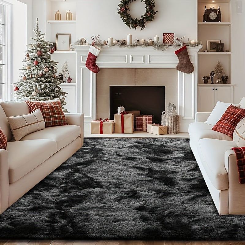 1pc Of Super Soft And Thickened Fluffy Living Room Rug, Soft Plush Rug, Bedroom Interior Rug, Fluffy Faux Fur Rug, For Living Room 8*10ft/96*120inch