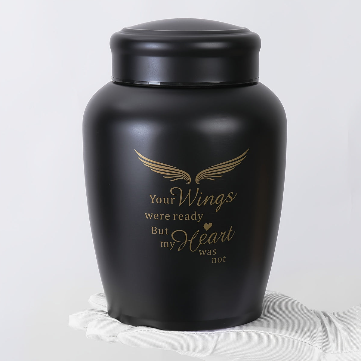 8.5" Large Urns For Human Ashes Adult Male Female, Cremation Urn Human Ashes For Men Women, Burial Urns For Cremated Remains, Holds Up To 180 LBS