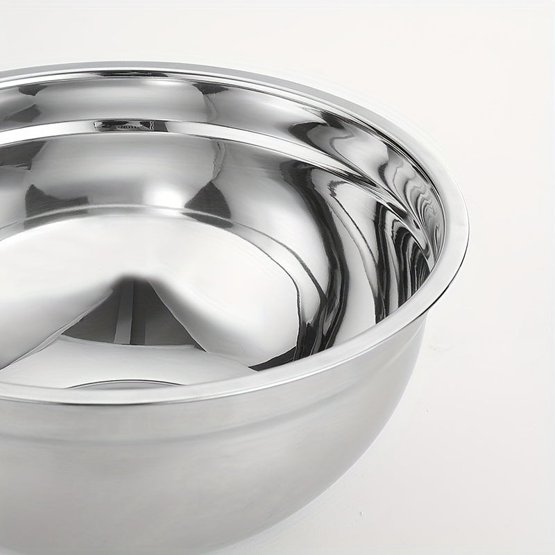 Set of 21 Mixing Bowls with Lids, Made of Stainless Steel, Includes 3 Grater Attachments, Sizes Ranging from 0.7QT to 4.5QT, Perfect for Cooking, Baking, And Serving in The Kitchen, Suitable for Christmas Use