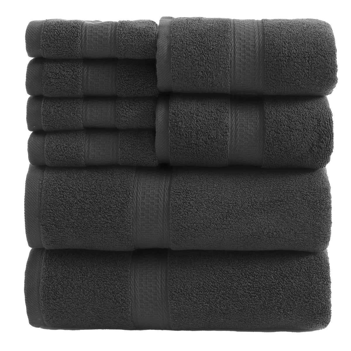 UToPantica 16pcs/8pcs Luxurious Soft Towel Set | 2/4 Bath Towels, 2/4 Hand Towels, 4/8 Washcloths Luxurious, Soft, Skin Friendly, Good Water Absorption, Quick Drying, Thickened Bathing Towel, Suitable For Home, Hotel, Travel, Fitness, Beauty SPA