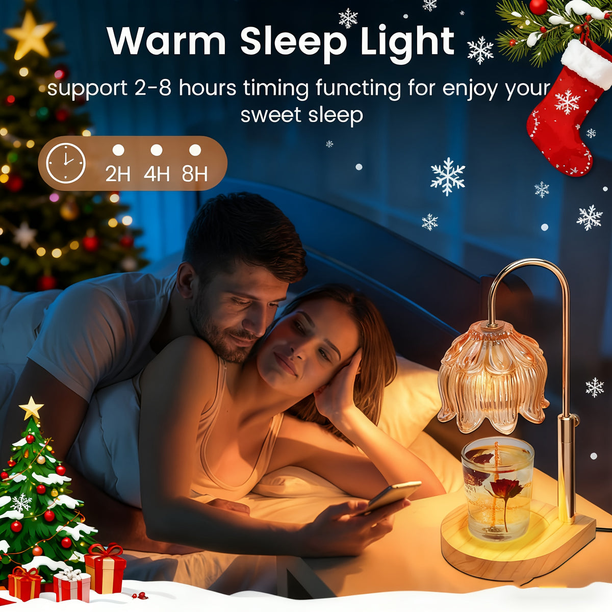Vintage Iron Candle Warmer Lamp, Height Adjustable Dimmable Tabletop Wax Warming Light with Timer and 120V Plug Power for Home Decor, Bulb Not Included