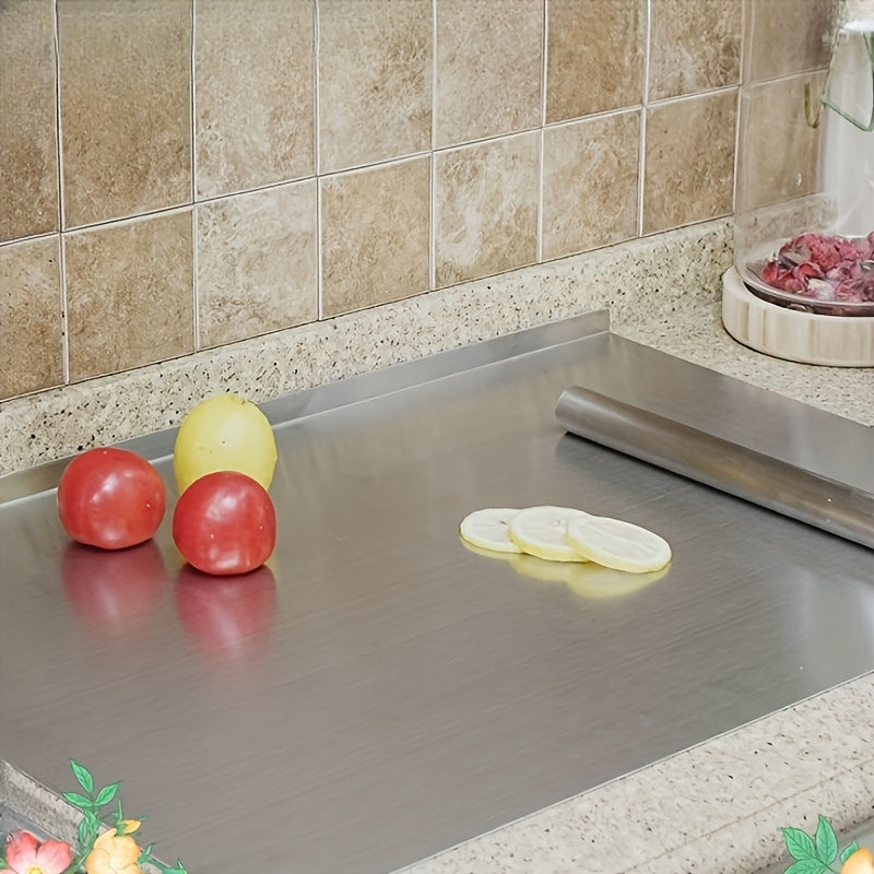28*20 Inches/24*16 Inches Extra-large Cutting Board, Stainless Steel Cutting Board, Essential Kitchen Item, Suitable for Multiple Uses - Easy to Clean And Store