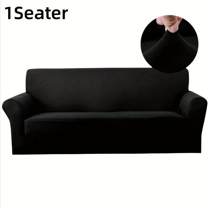 Elastic Non-Slip Sofa Cover ( Pillowcases Excluded) - Cat Scratch Resistant, Breathable Fabric, Versatile Fit for Living Room/Bedroom/Office Decor - Easy Care Material