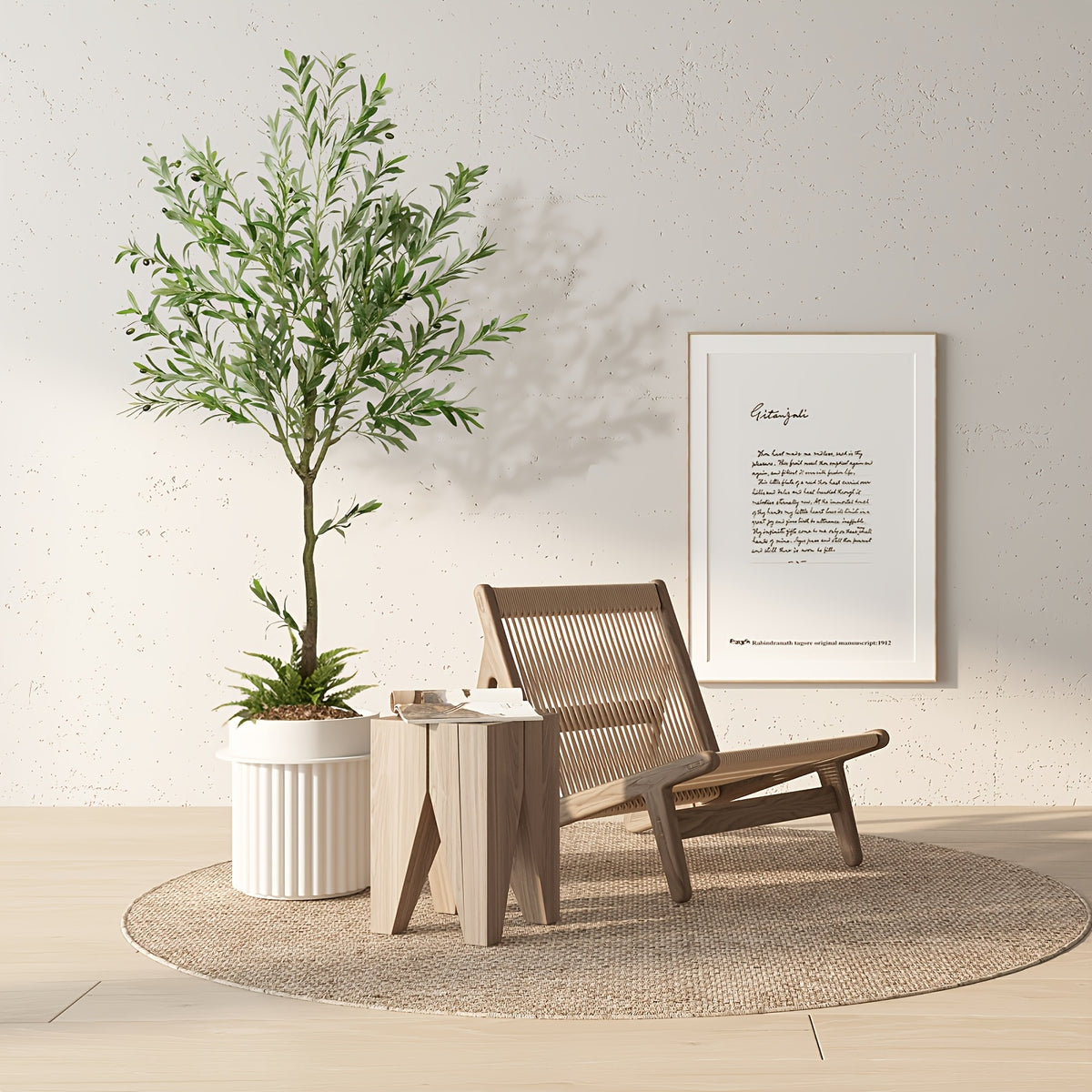 Artificial Olive Tree 6/7/8Ft for Outdoor with Nursery Planter, Realistic Faux Olive Tree with 860 to 1530 Leaves, Lifelike Fake Olive Tree Easy Assembly And Cleaning, Artificial Trees for Home Decor Outdoor, Garden, Yard
