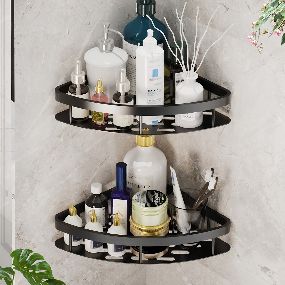 2 Pack Shower Caddy Hanging Portable Corner Shower Caddy Shower Shelf For Inside Shower Bathroom Organizers And Storage Bathroom Shower Shelves Bathroom Shower Accessories Bathroom Decor