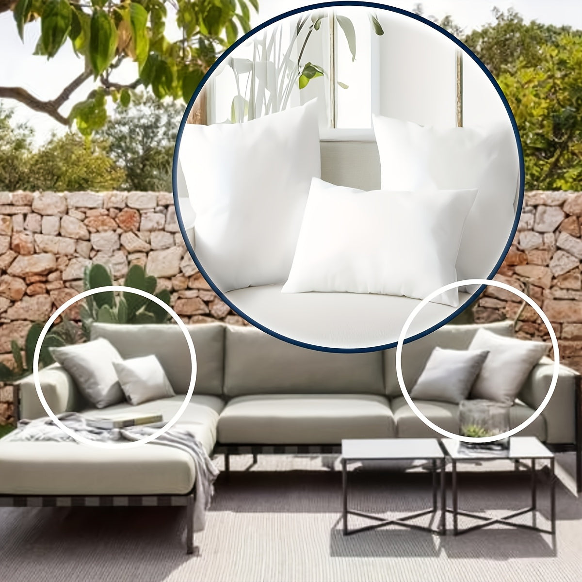 1/2/4 Pack Hypoallergenic New Fiber Cushion Filling Inserts, White Square Pillow Inserts For Sofa, Bed And Patio. Ideal For Bedroom, Office, Kitchen, Living Room Decor, Outdoor Camping And Spring & Summer Use. Perfect Mother'S Day Gift.