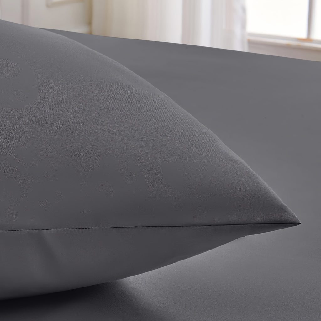 4pcs 2000 Thread Count Cooling Bamboo Bed Sheets Set, Breathable Soft Hotel Bed Sheets with 16" Deep Pocket, Wrinkle & Shrink Resistant, Includes Fitted Sheet, Flat Sheet & 2 Pillowcases, All-Season Luxury Bedding for Hot Sleepers