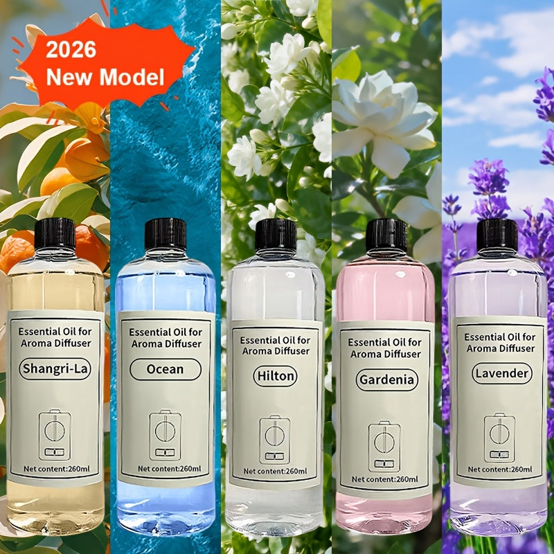 [Limited Time Offer] Essential Oil Refill for Aroma Diffusers, Large Capacity, Long-Lasting Fragrance, Eliminates Odors, Suitable for Prolonged Use, Anti-Spill Design, Clean and Non-Sticky, Compatible with Most Models, Fresh and Elegant, 1 Bottle