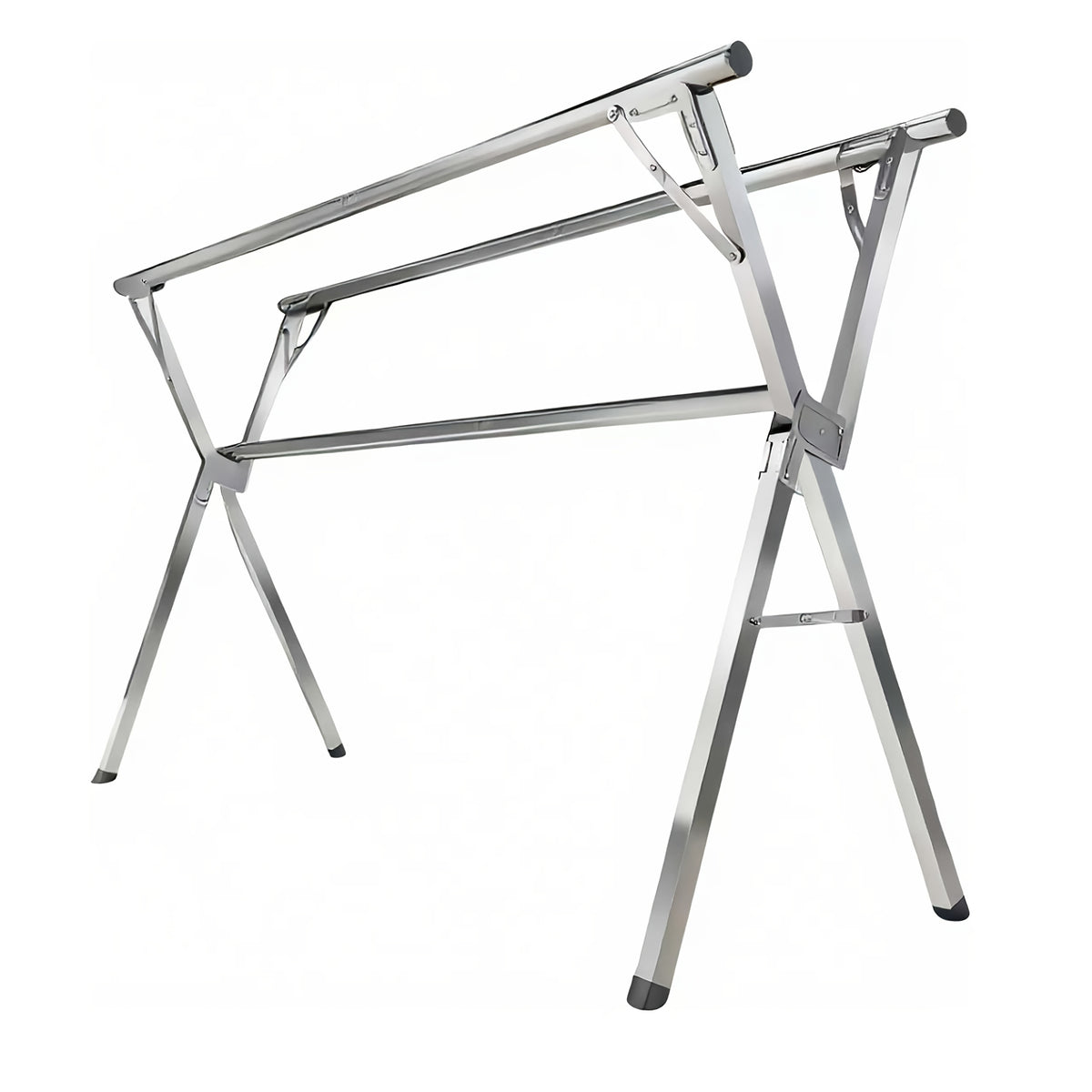 A Versatile Clothes Drying Rack Available in Three Sizes, 63", 78.7" And 95", Designed for Both Indoor And Outdoor Use. This Durable Metal Rack Is Collapsible And Features a Heavy-Duty Stainless Steel Clothesline, Drying Racks