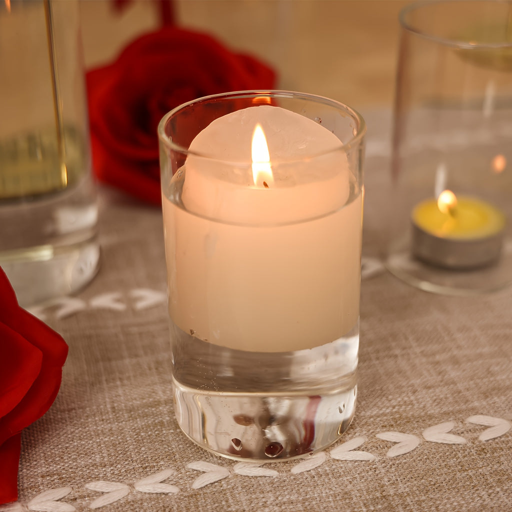 24 Pack Clear Glass Cylinder Vases, 4, 8, 12 Inch Tall Glass Cylinder Vases for Centerpieces, Glass Flower Vase, Clear Flower Vase Hurricane Floating Candle Holder for DIY Candle Making, Table Centerpiece Wedding Home Decor