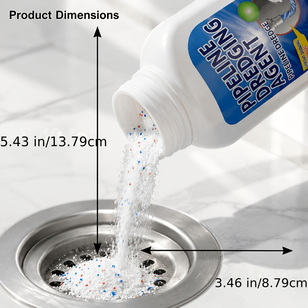 1pc/2pcs/4pcs/6pcs Powerful Drain Cleaner Powder, Pipe Unclogging Solution For Kitchen & Bathroom, Quickly Dissolves Hair & Grease, Deodorizes And Prevents Blockages