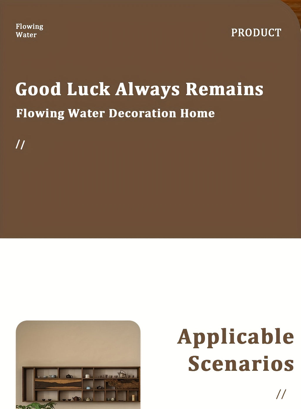 1pc Desktop Fountain, Meditation Waterfall, LED Illuminated Desktop Fountain, Vividly Simulating Rocks, Suitable For Home, Office, Bedroom Decoration, Living Room Decoration, Hotel Club Decoration, USB Powered Desktop Fountain