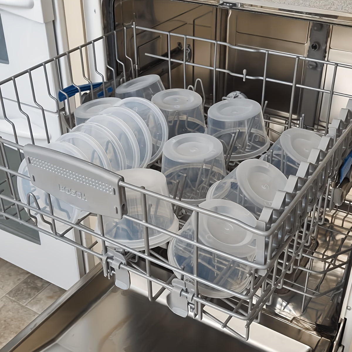 48pcs(24 Containers & 24 Lids) 16oz BPA-Free Durable Leakproof Deli Containers with Lids Set - Microwave & Dishwasher & Freezer Safe Stackable Sealed Fresh Container, Ideal Choice for Takeout Meal Preparation, Ready-to-Eat Packaging Kit