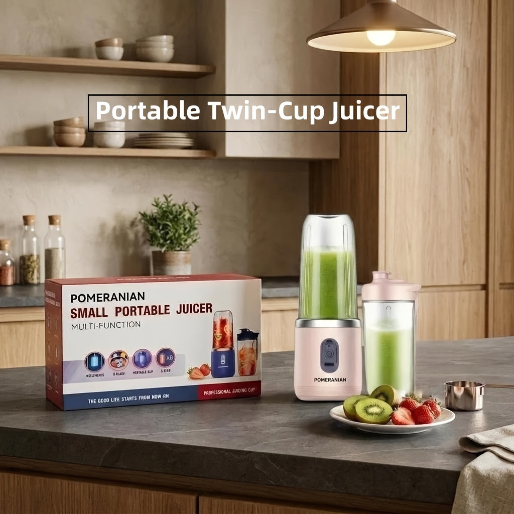 A Compact Electric Blender for Juices, Coffee, Milkshakes, And Smoothies. It's Rechargeable And Easy to Carry, Perfect for Outdoor Activities And As A Camping Gift 1PCSsingle Cup Low Power/2pcs