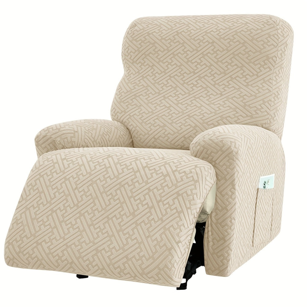 1SEAT 2026 NEW Recliner Slipcovers, Four Seasons Stretch Recliner Slipcover with Pocket, Removable, Washable, And Soft Recliner SlipChair Cover Suitable for Living Room Sofa Cover Home Decor, Easter Decorations for Home, St Patricks Day.