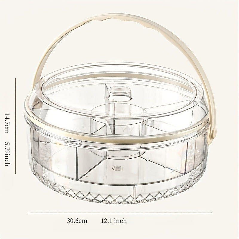 Portable Large Capacity Fruit Preservation Box Sealed Beverage Ice Bucket Outdoor Fruit Beer Champagne Cube of Ice Bucket Portable