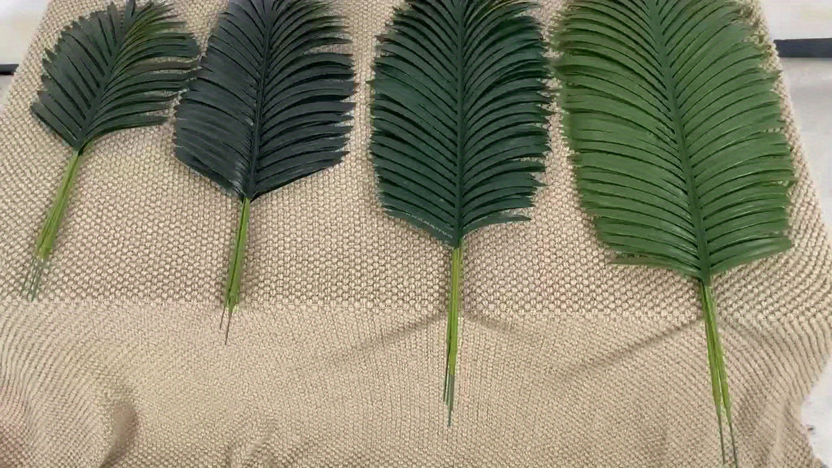 Faux Tropical Palm Tree, 5.9-Foot Artificial Floor Plant with Realistic Leaf Design for Living Room, Home Office, Entryway and Hotel Decor