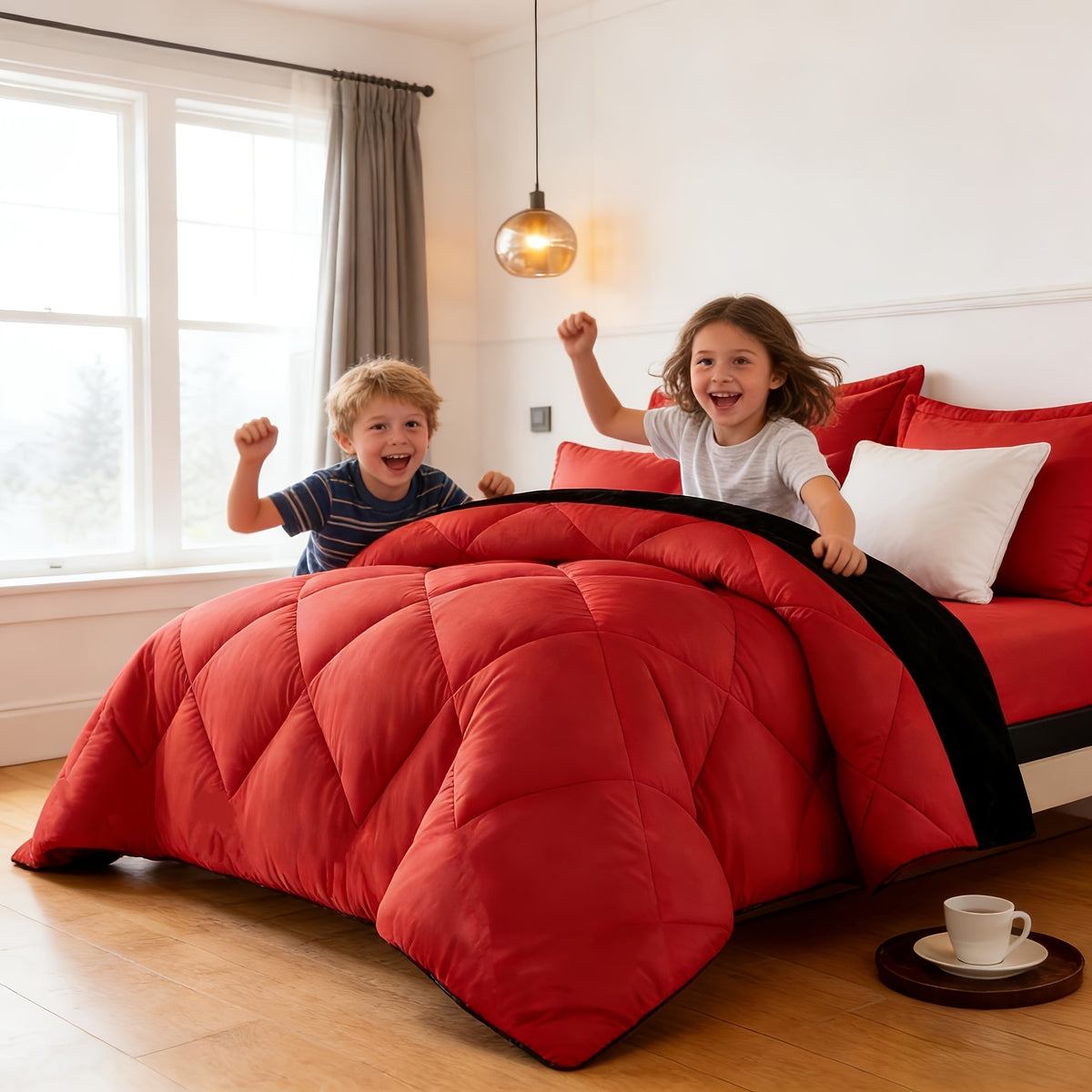 2/3pcs Solid Color Diamond Pattern Large And Extra-Large Bed Set Soft Comfortable And Lightweight Fabric Breathable Quilt Easy to Care Equipped with Quilts And Pillowcases Luxurious Quality And Ideal Gift, Random Color