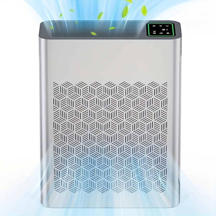 Air Purifier, Home Large Space Air Purifier Up to 1095 Square Feet, PM 2.5 Display Air Quality Sensor, Automatic Mode, Timer, HEPA Air Purifier to Improve Indoor Air Quality, Suitable for Home, Office And Family Room, Gift for Father's Day