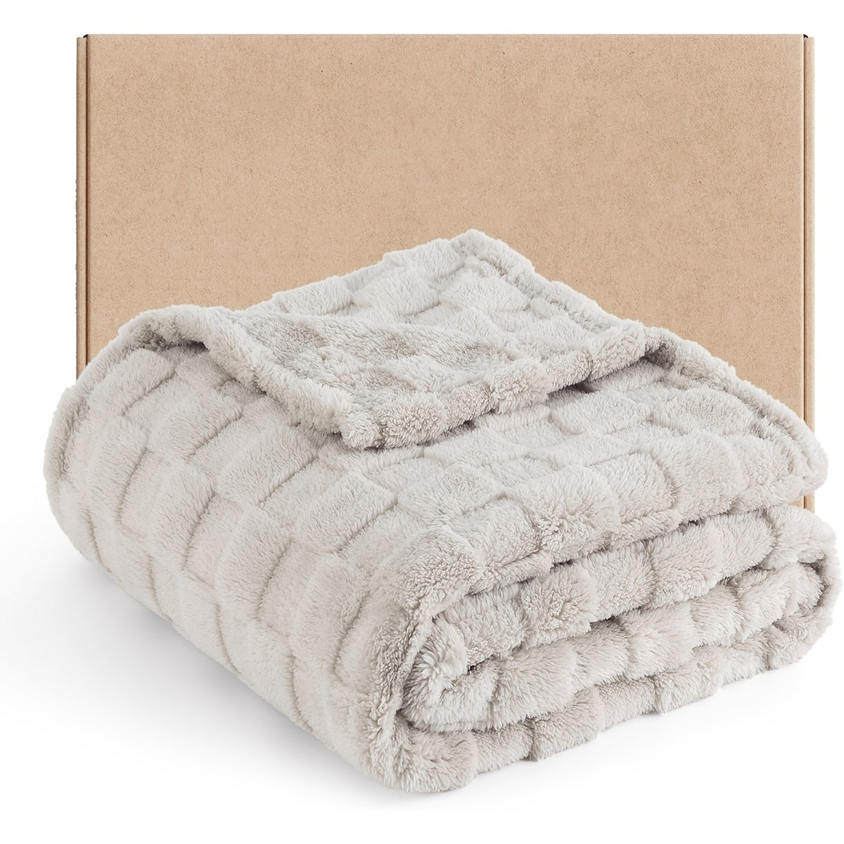 GentleSoft Throw Blanket for Couch - Checkered Fleece Blankets Christmas Gifts for Women Men Girls, Cute Soft Cozy Throw for Bedroom Home Decor Gifts for Couch, Cute, Soft, Cozy, Throw for All Season, TIWN, FULL, QUEEN SIZE, Machine Washable.