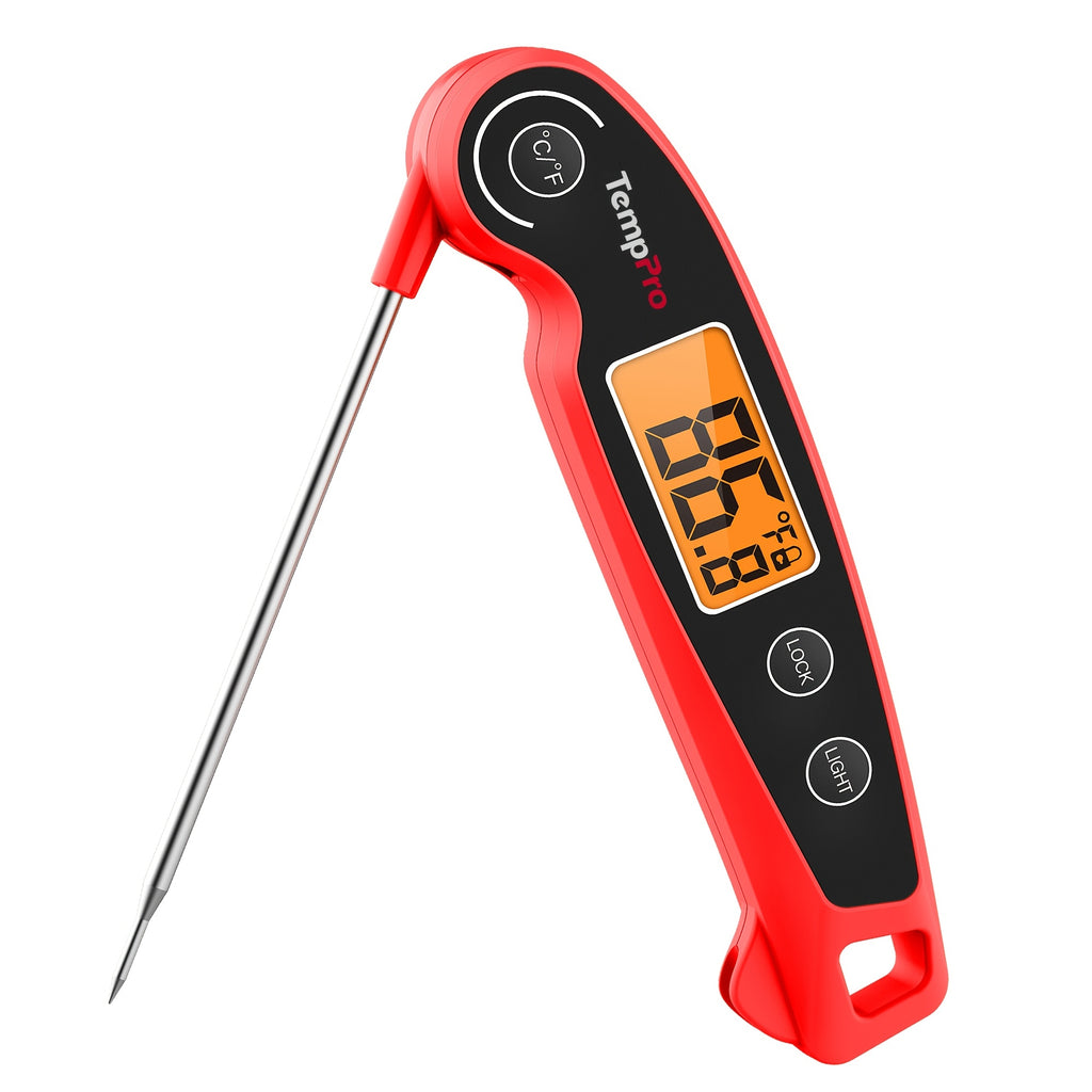 Digital Meat Thermometer with Motion & Instant Readings - Hygienic - Operation, Suitable for BBQ Grill Smoker Thermometer, Candy Thermometer for Kitchen Thermometer, Disposable Food Thermometer for Cooking (No Hydration Step)
