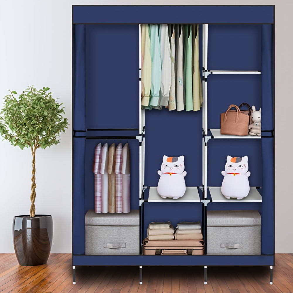 71" Portable Closet Wardrobe Clothes Rack Storage Organizer, Portable Closets