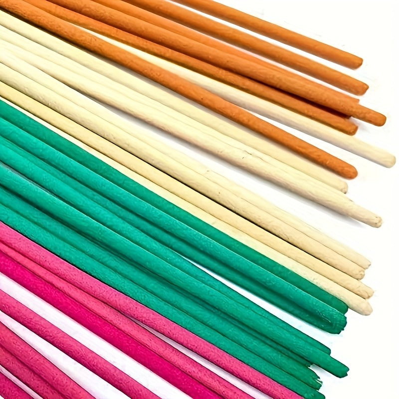 60pcs Premium Stick Set - 6 Scents for Yoga, Meditation, Relaxation & Sleep Aid - Perfect for Home Decor, Hotels & Spas - Dragon's Blood, Jasmine, Sage, Sandalwood, Mint, Milk Fragrances