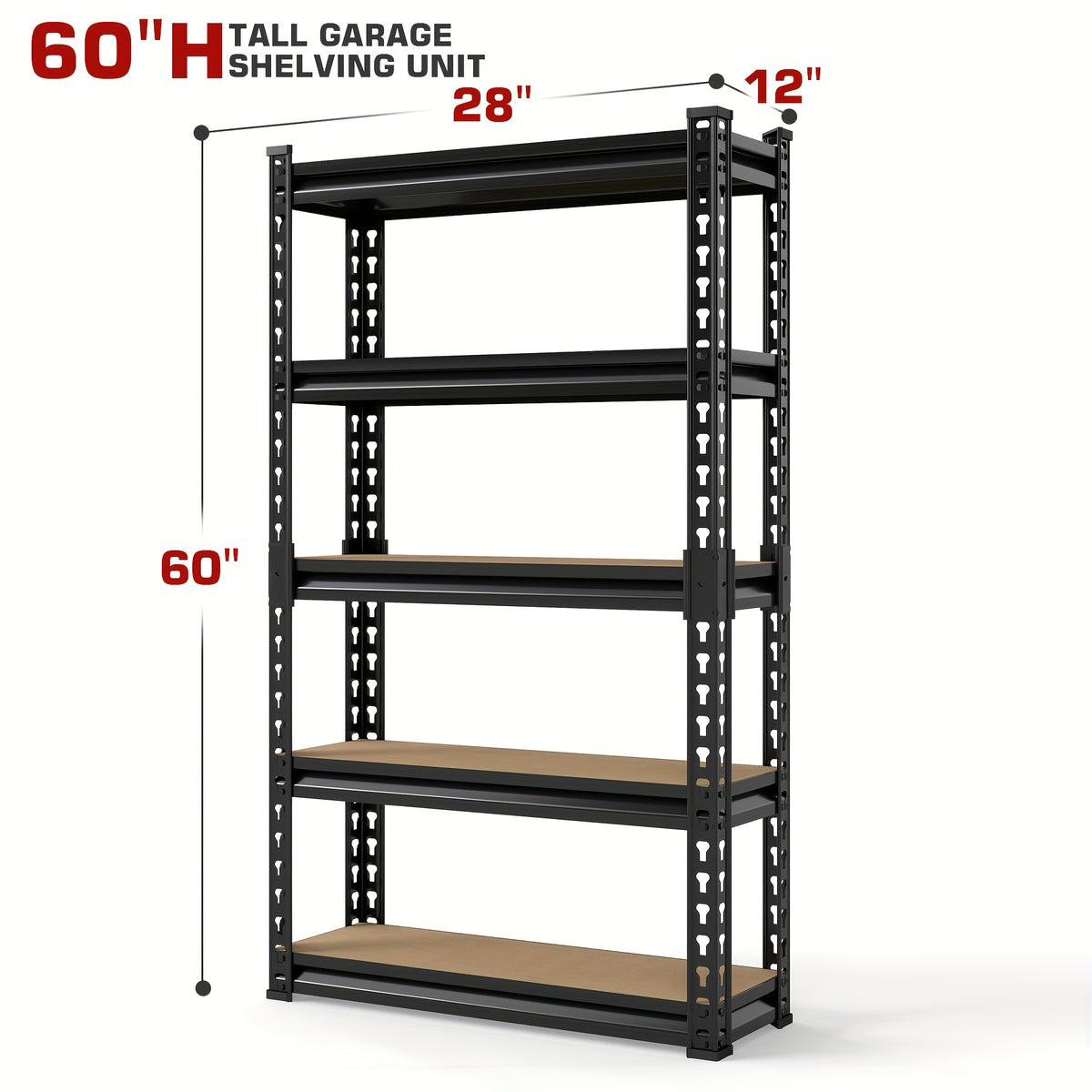 500 Lb/ 2000 Lb Kitchen Shelves, Utility Storage Racks, Heavy Duty 3/5 Tier Metal Shelving Units, 29.5" H X 15.7" W X 15.7" D, 60" H X 28" W X 12" D, 72" H X 35.5" W X 15.8" D, Food Service Shelf Dividers, Standing Shelf