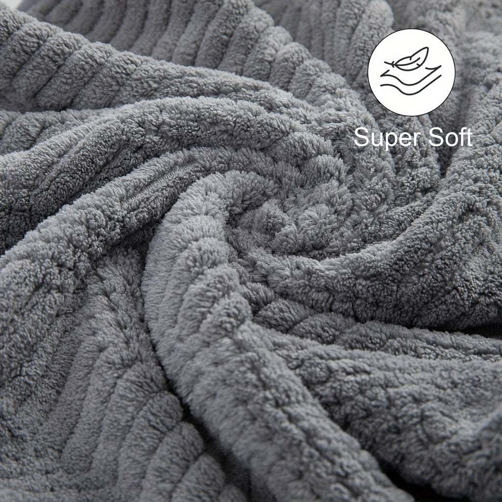 Oversized Bath Towels Set, Extra Large Towel Microfiber Soft XL Bath Sheet Super Absorbent Bathroom Towels Set Quick Dry Plus Size Shower Towels for Family Hotel, Wash Cloths