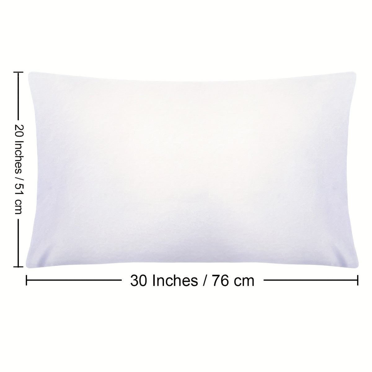 4 Pack 20x30 Brushed Microfiber Pillowcases | Envelope Closure, Soft, Wrinkle-Free, Fade-Resistant, Solid Color, Viscose Blend