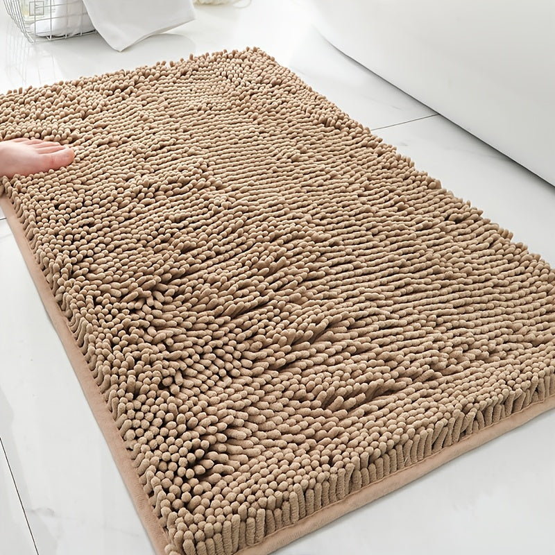 Super Absorbent Microfiber Dog Door Mat for Muddy Paws, Non-Slip Washable Pet Rug, Quick Dry Chenille Entryway Carpet, Indoor Outdoor Carpet, Outside Rug, Outside Rugs, Machine Washable Indoor Outdoor Mat