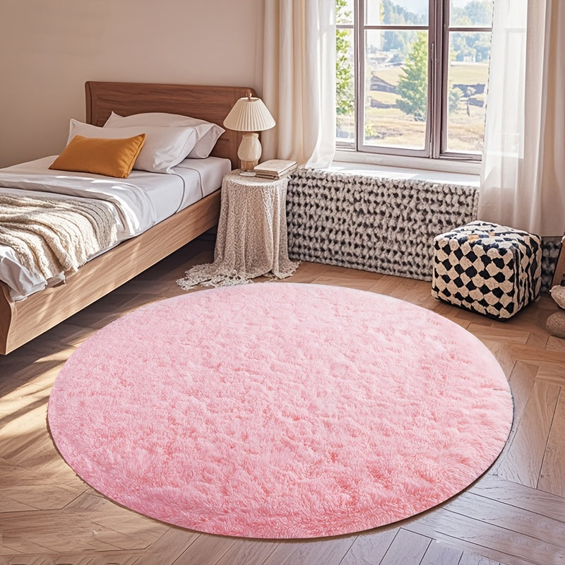 1pc Of Ultra Soft And Thick Fluffy Living Room Carpet, Non Slip, Soft, Comfortable, Fashionable, High-end, Available In Various Sizes And Colors. The Carpet Can Be Used for Bedroom, Dining Room, Living Room, And Office Decoration, Home Decoration