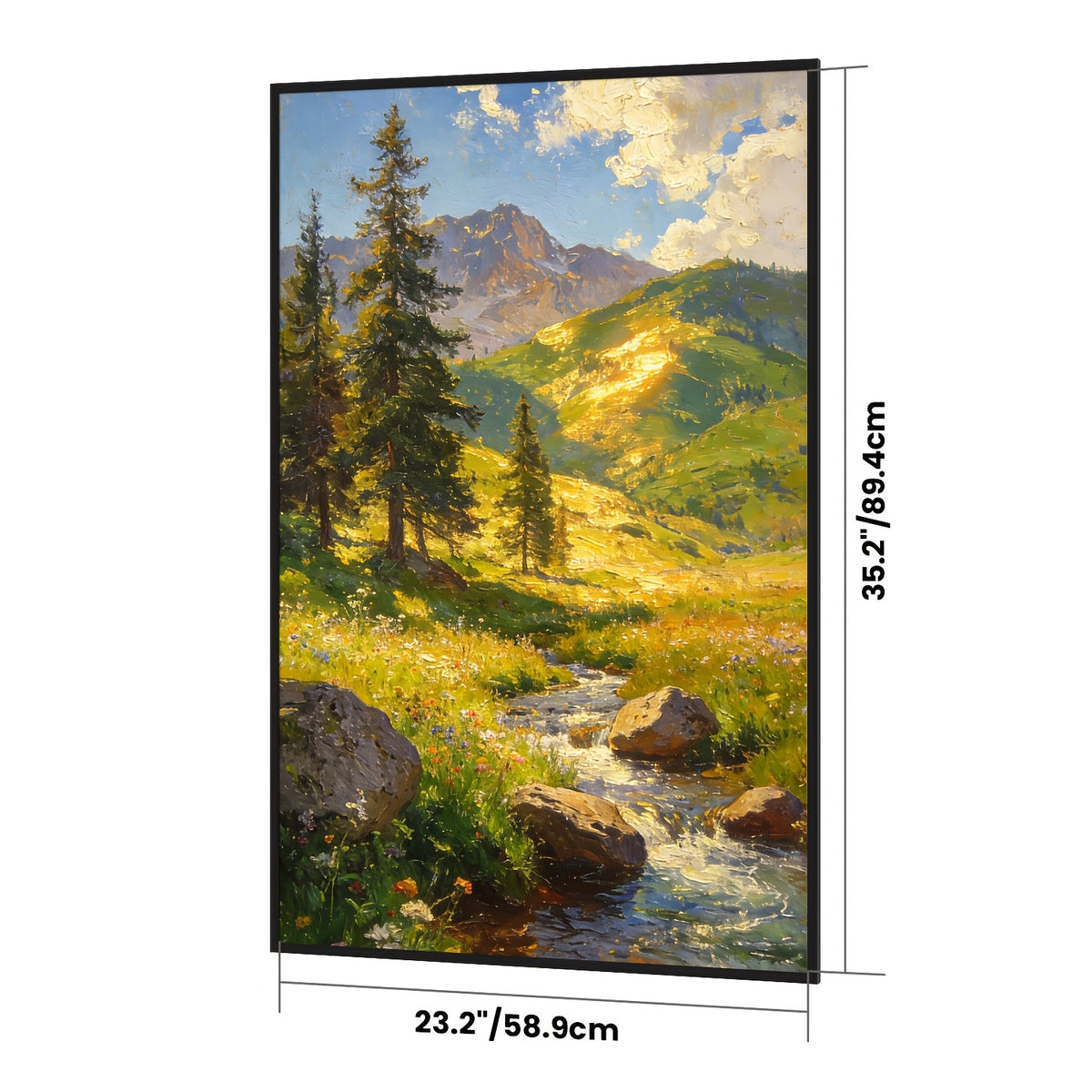 3 Pack 24X36 Poster Frame Black, Picture Frames 24 X 36 for Horizontal Or Vertical Wall Mounting - Slide-In Photo Frame Strips, Scratch-Proof Wall Gallery Photo Frame