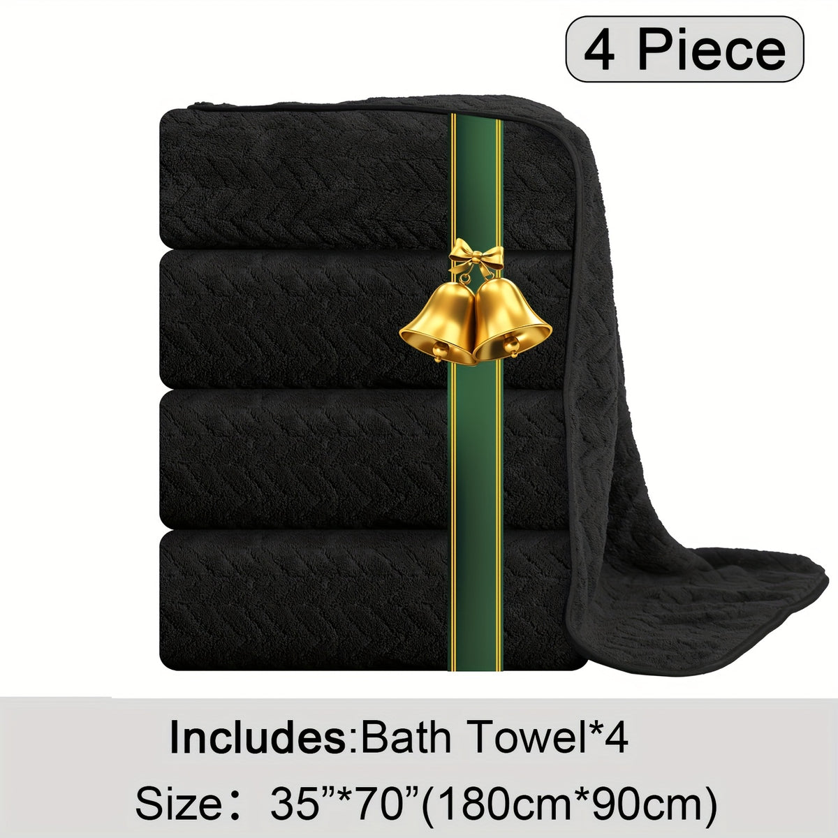 Oversized Bath Towels Set, Extra Large Towel Microfiber Soft XL Bath Sheet Super Absorbent Bathroom Towels Set Quick Dry Plus Size Shower Towels for Family Hotel, Wash Cloths