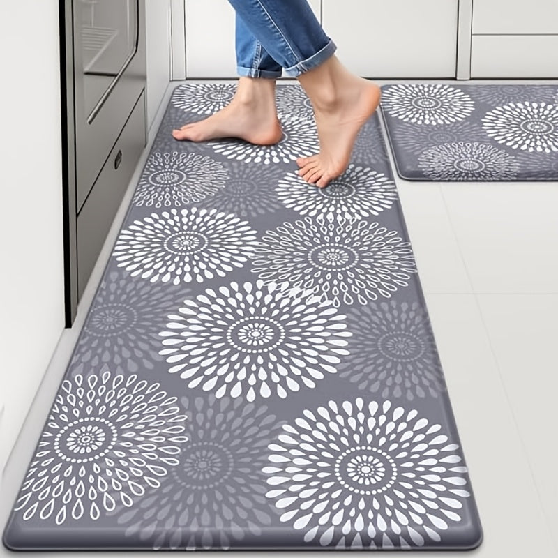 Anti Fatigue Kitchen Mats For Floor, Cushioned Anti Fatigue Foam Kitchen Rugs, Non Slip Washable Comfort Standing Mat For Office Sink Laundry, Halloween Home Decor, Halloween Decorations, Kitchen Decor And Accessories