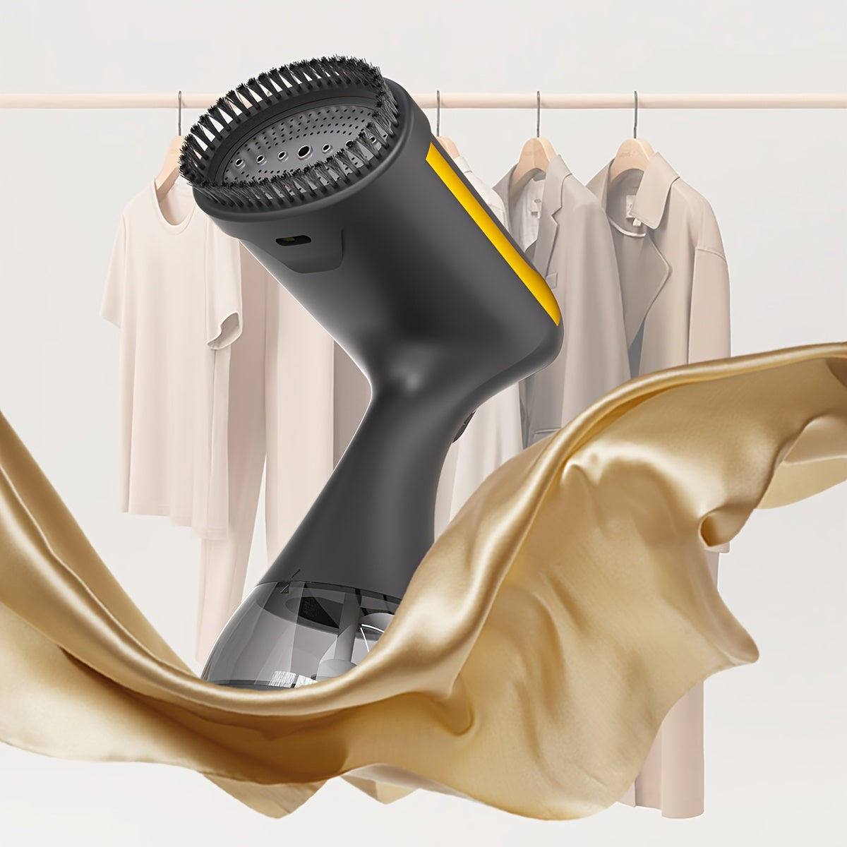 1100W Handheld Hanging Ironing Machine with 20s Fast Heating, Equipped with A Cleaning Brush And A 10.14oz Large Capacity Water Tank. Home Steam Ironing Machine Is A Must-have Tool for Wrinkle Removal During Travel And Clothing Care for Business