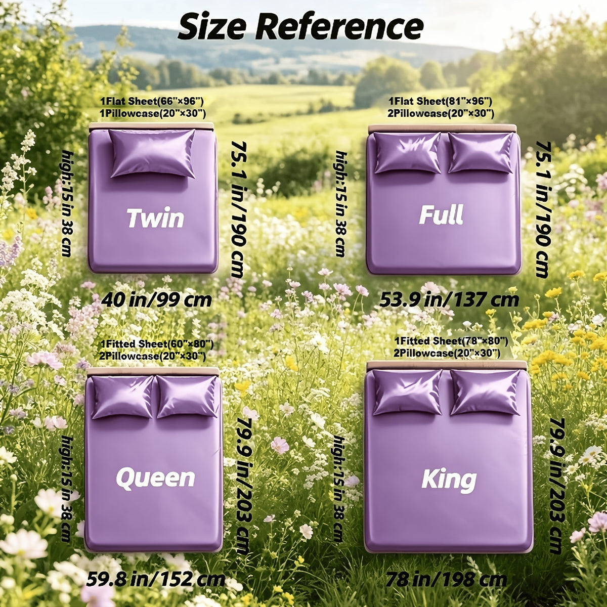 Luxury Satin Bedding Set, Cool And Breathable, Soft Satin Fitted Sheet, Five-Star Luxury Bedding, Twin(Fitted Sheet ×1+Pillowcase ×1), Full.Queen.King(Fitted Sheet ×1+Pillowcase ×2), Apartment, Bedroom, Guest Room, Halloween Christmas Gift