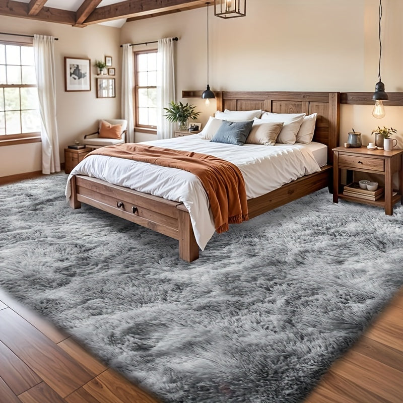 1pc Of Super Soft And Thickened Fluffy Living Room Rug, Soft Plush Rug, Bedroom Interior Rug, Fluffy Faux Fur Rug, For Living Room 8*10ft/96*120inch