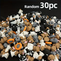 Mini 3D Printed Animal Figurines, Colorful PLA Decorative Statue Assortment in 30, 50, 100 or 150 Pieces for Fairy Garden Scenes, Shelves and Home Displays