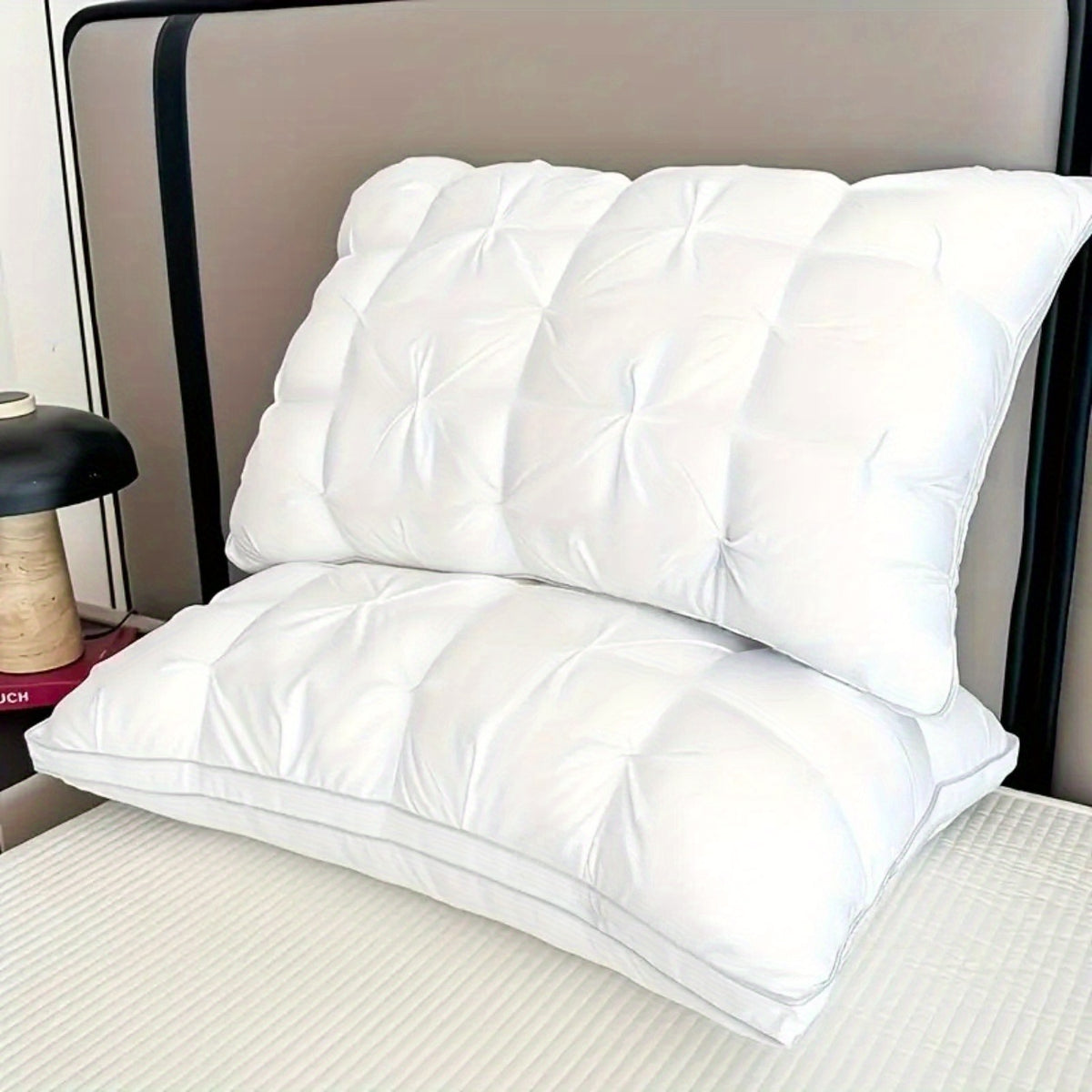 2/4pcs Luxury 5-Star Hotel Quality Pillows, Ultra-Soft for Side Back Stomach Sleepers, Machine Washable, Perfect for Home, Bedroom, And Hotel Use - The Perfect Gift for All Seasons, Home Bedding, Bedroom