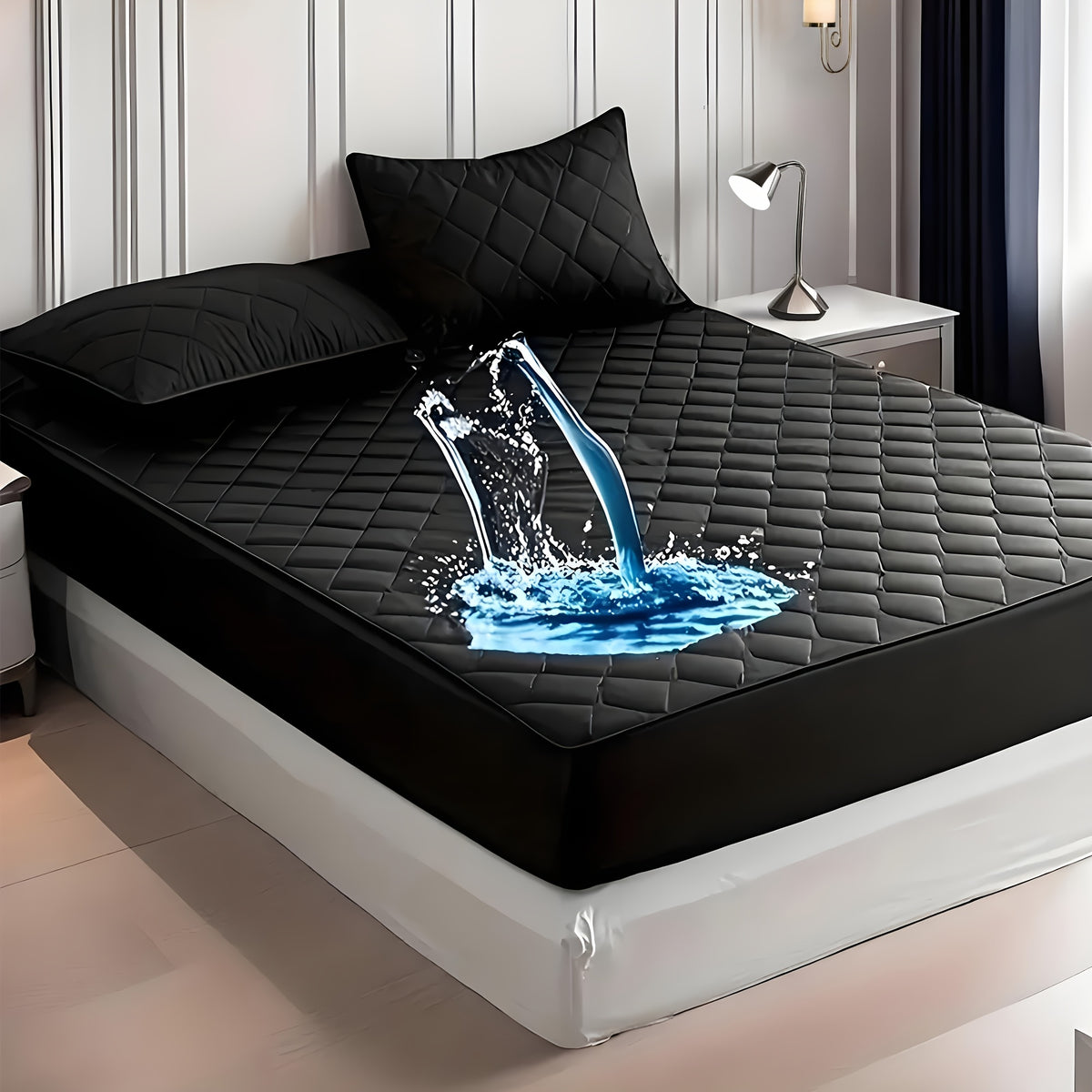 Queen Size High Quality Mattress Protector (No Pillow Accessories)