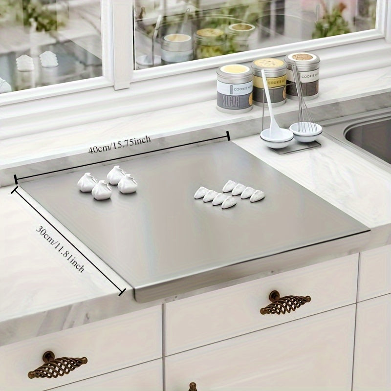 28*20 Inches/24*16 Inches Extra-large Cutting Board, Stainless Steel Cutting Board, Essential Kitchen Item, Suitable for Multiple Uses - Easy to Clean And Store